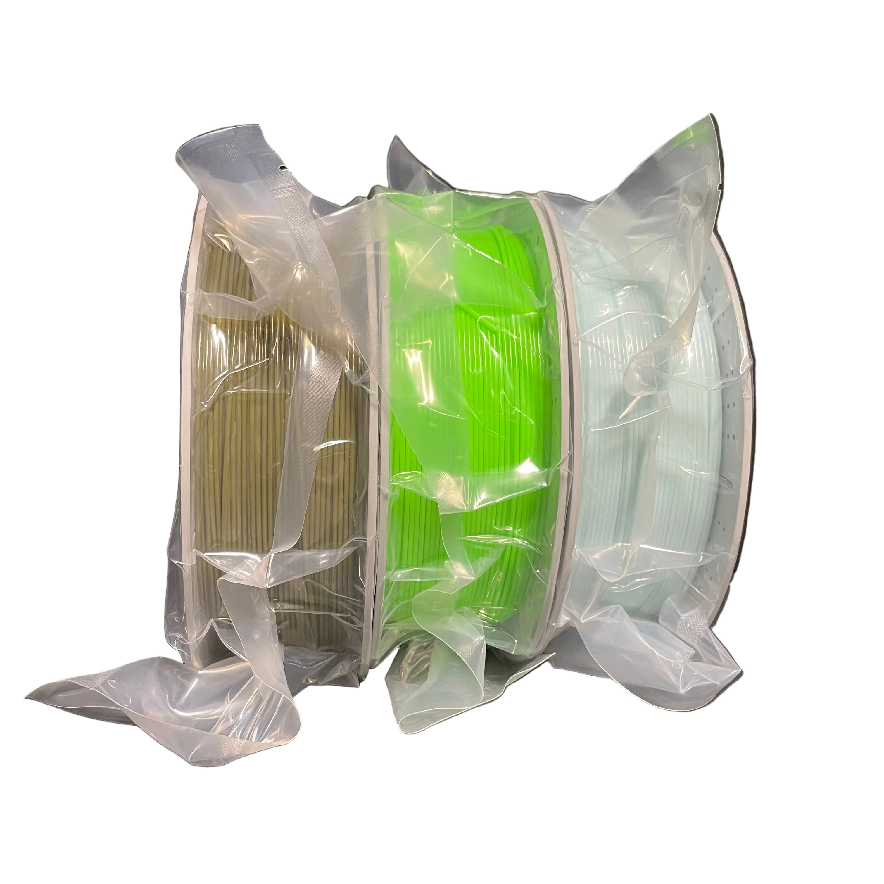 Three PETG transition rolls
